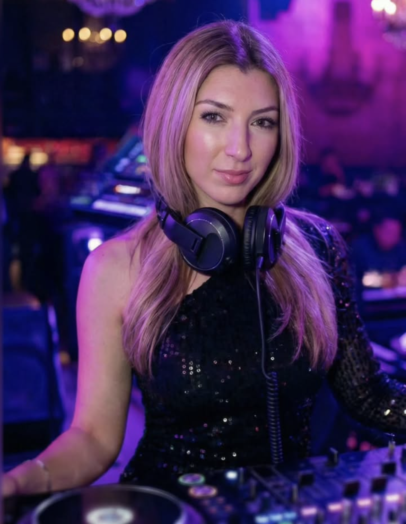 Lebanese-American Arabic female DJ based in Los Angeles and Orange County, California